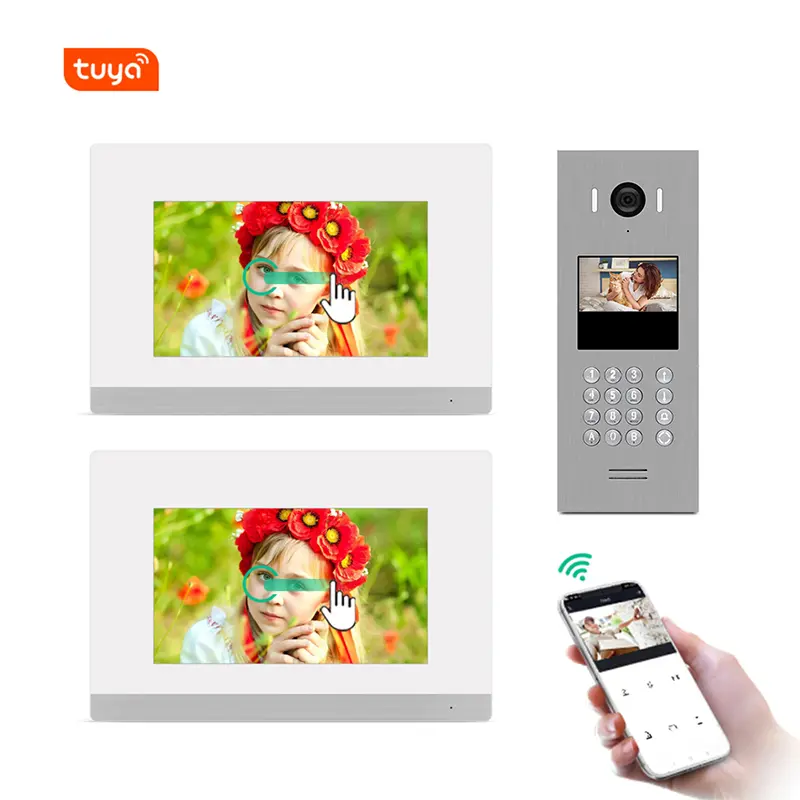 Braille keypad IP Video Door Entry System For Apartment