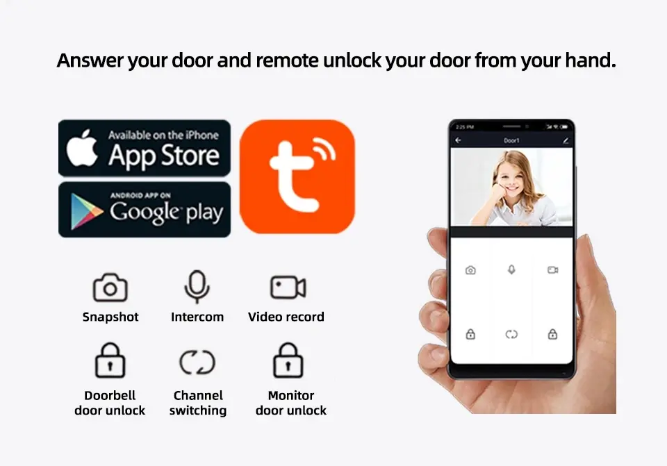 Wireless IP WiFi video intercom doorbell (3)dlq