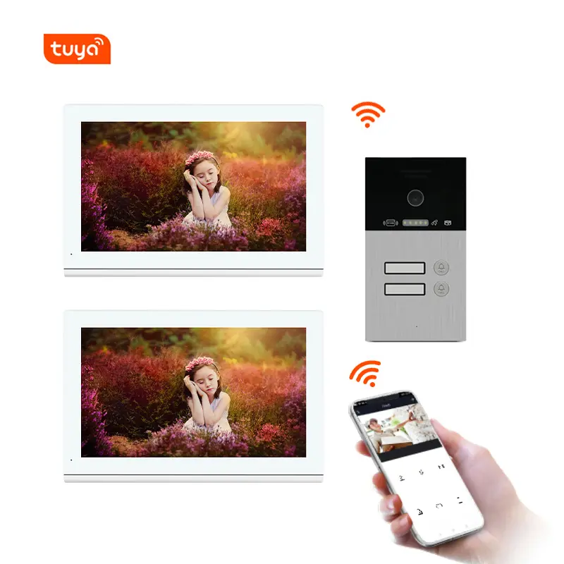 smart video door entry for small apartment 1/2/3/4 direct household