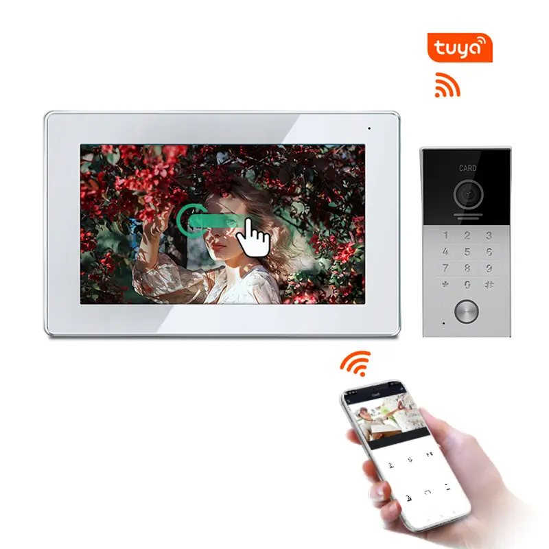 WiFi Video Door Phone-Works with Smartphone