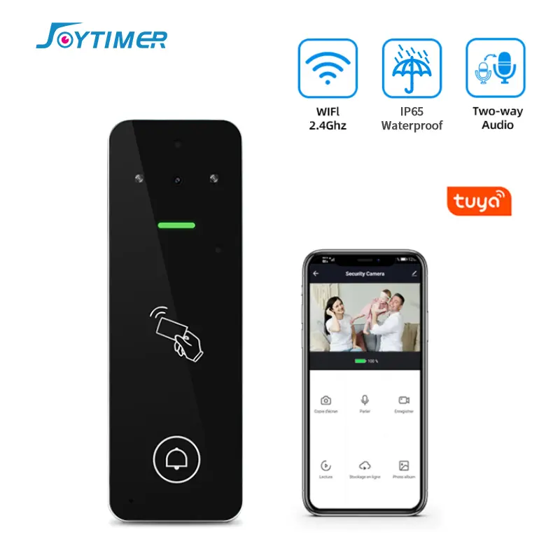 WiFi Video Intercom With Card Reader Access