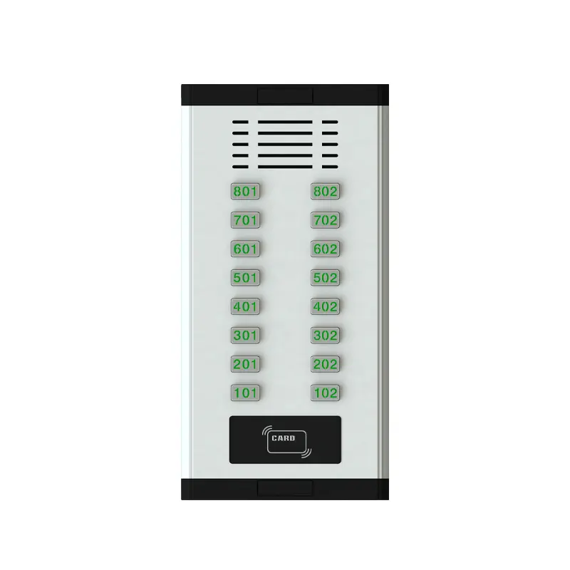 2 Wire Audio Door Phone for apartment