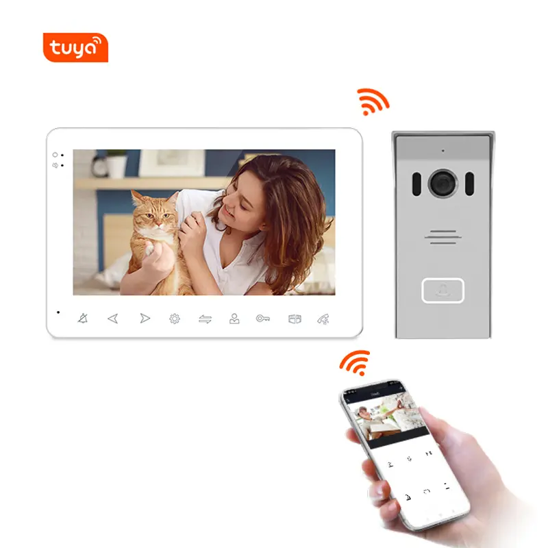 WiFi Video Door Phone -Works for building house