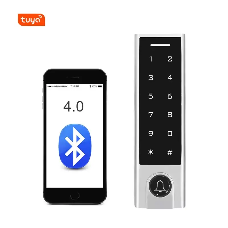 Factory promotion standalone access control system for home entry with best waterproof IP67