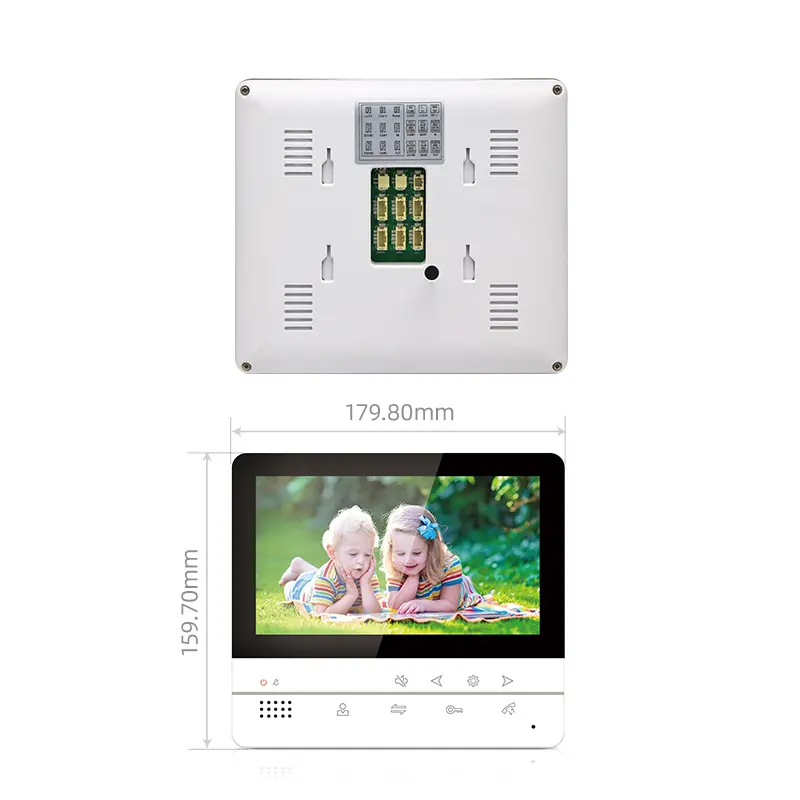 4 wire video intercom