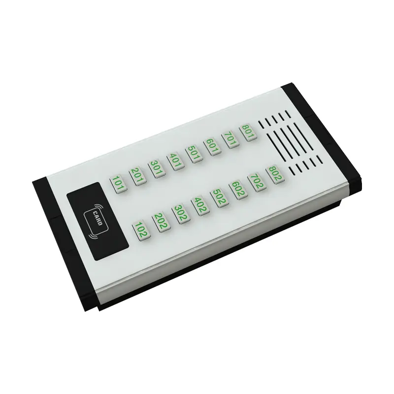 2 Wire Audio Door Phone for apartment