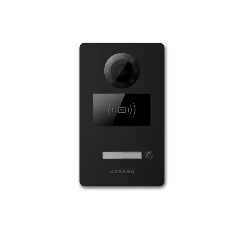 2wire BUS video door phone intercom smart doorbell interphone with IC card unlock control