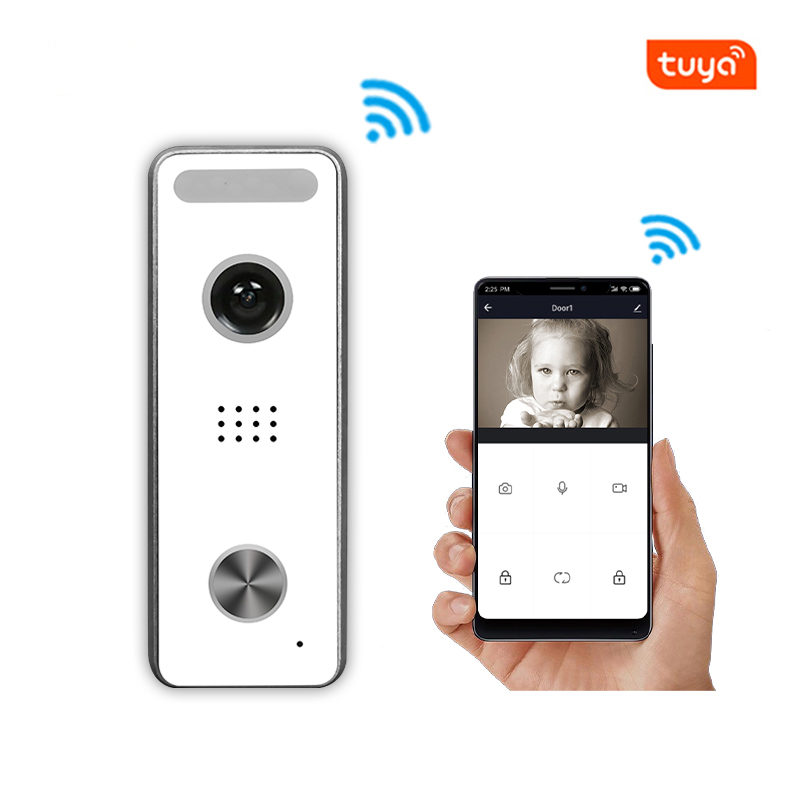 IP Video Doorbell supports Lock