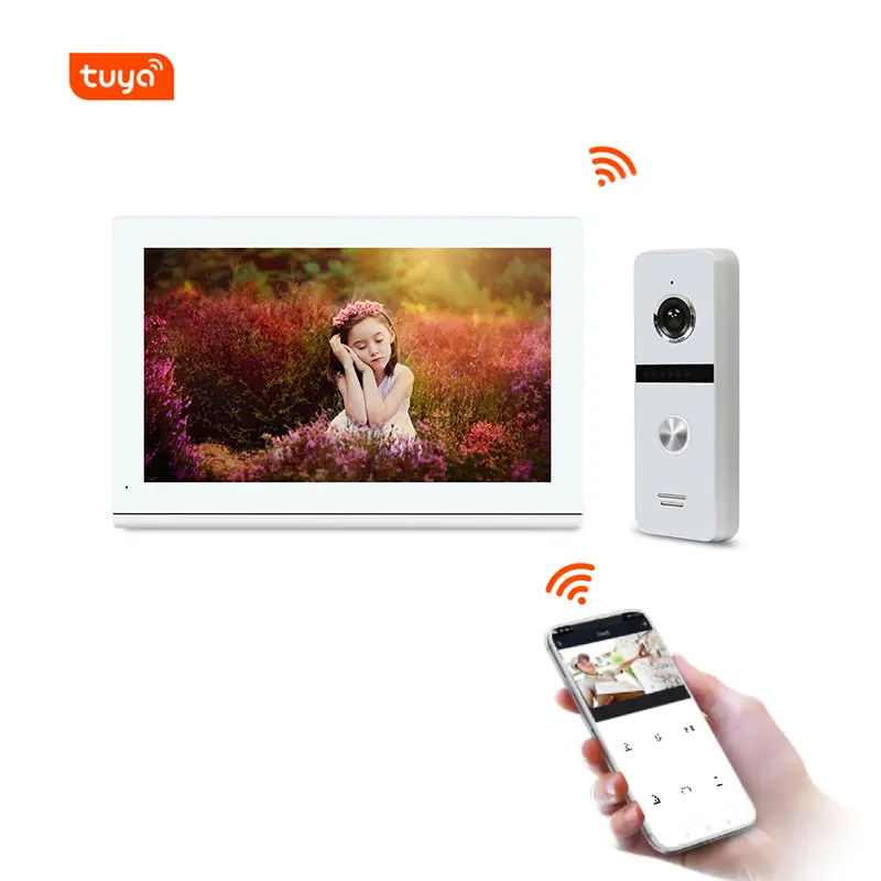 WiFi Video Door Phone Works with smartphone