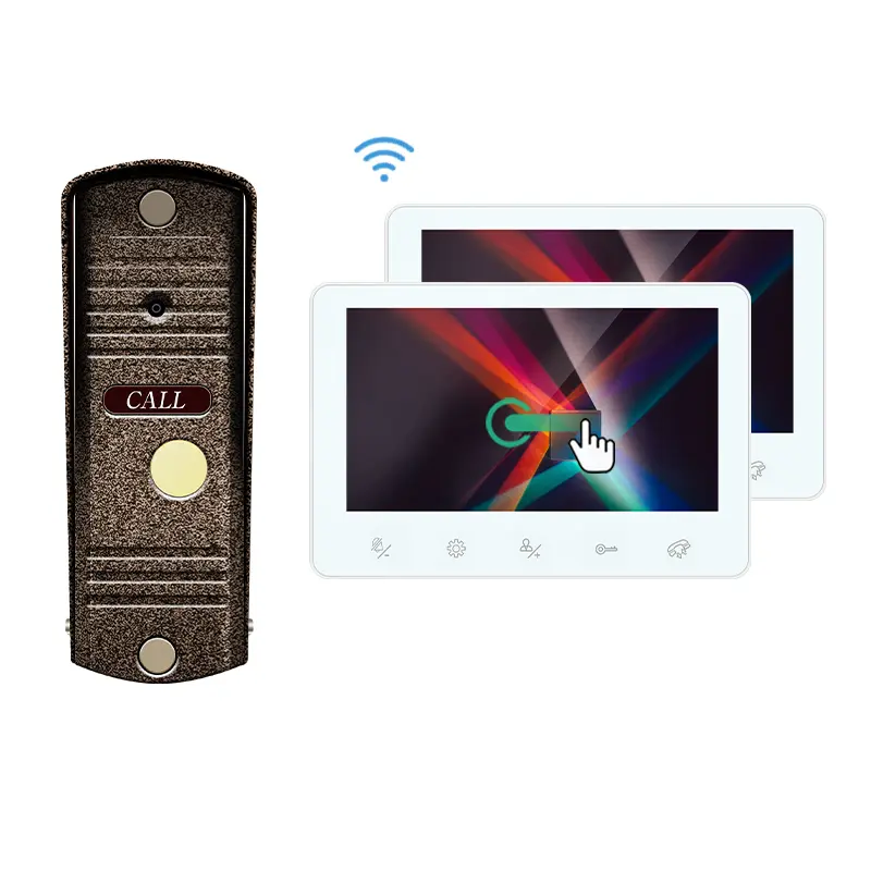 1080p HD 4wire video door phone intercom kit