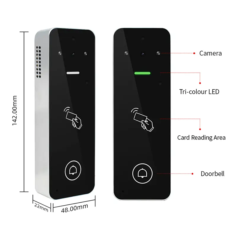 WiFi Video Intercom With Card Reader Access
