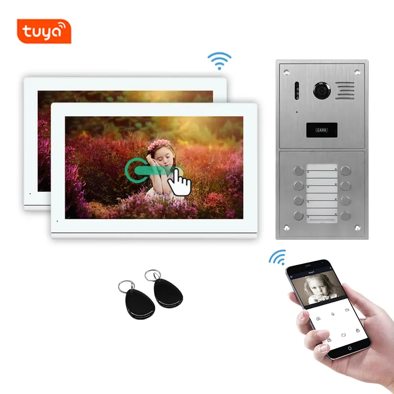 IP Video Door Phone System For Direct Press Apartment