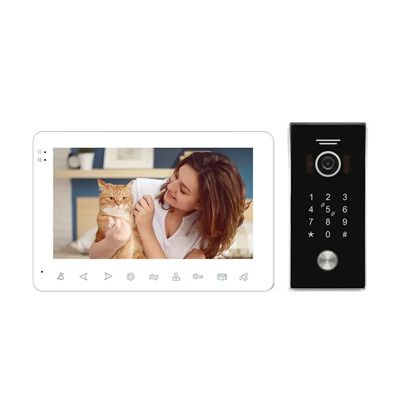 4 wire video intercom