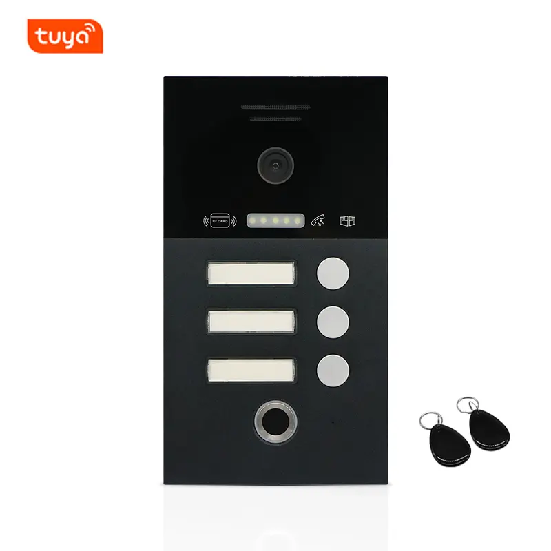 HD 2 Wire BUS IP Video DoorPhone with Mobile App Tuya smart