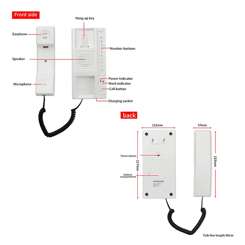 Wireless Audio Interphone
