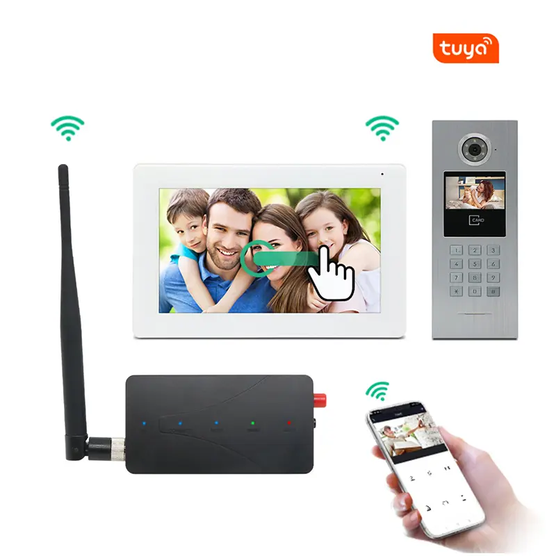 Wireless Ip Video Intercom System(App: Tuya)