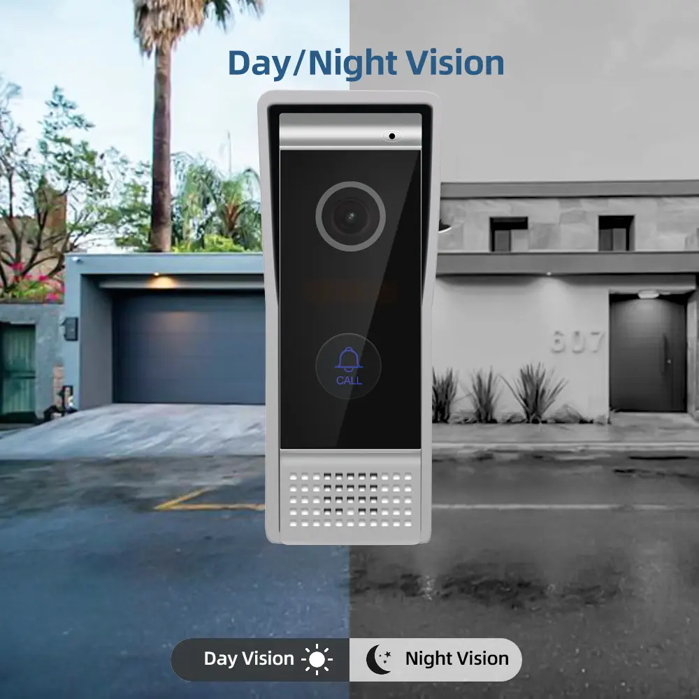 Joytimer wifi video door phone for door entry intercom system to work with ip smartphone 3G 4G WIFI