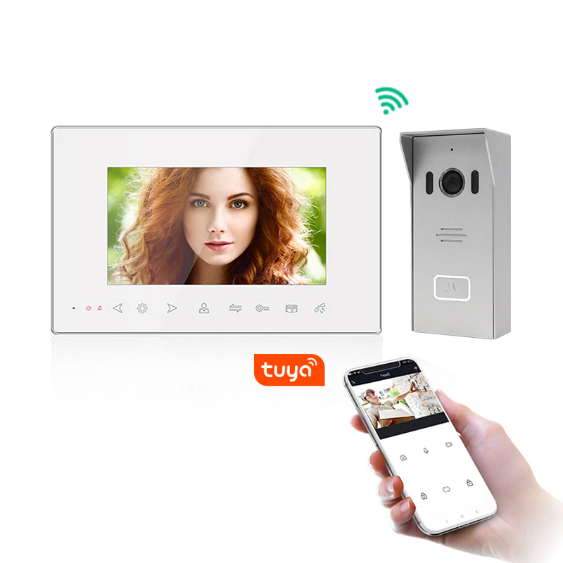 WiFi Video Door Phone Works with Smartphone by App Tuya