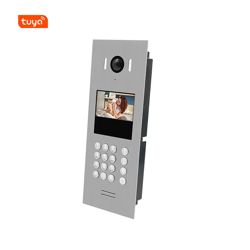 Stainless Steel IP Video Door Entry System For Apartment