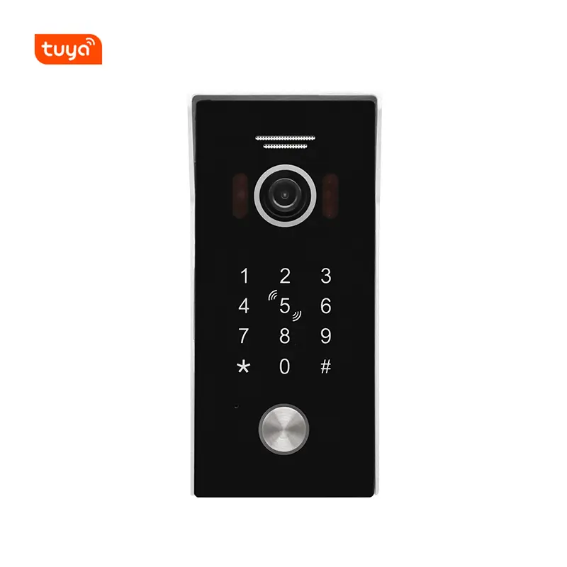 WiFi Video Door Phone Works with smartphone by App Tuya
