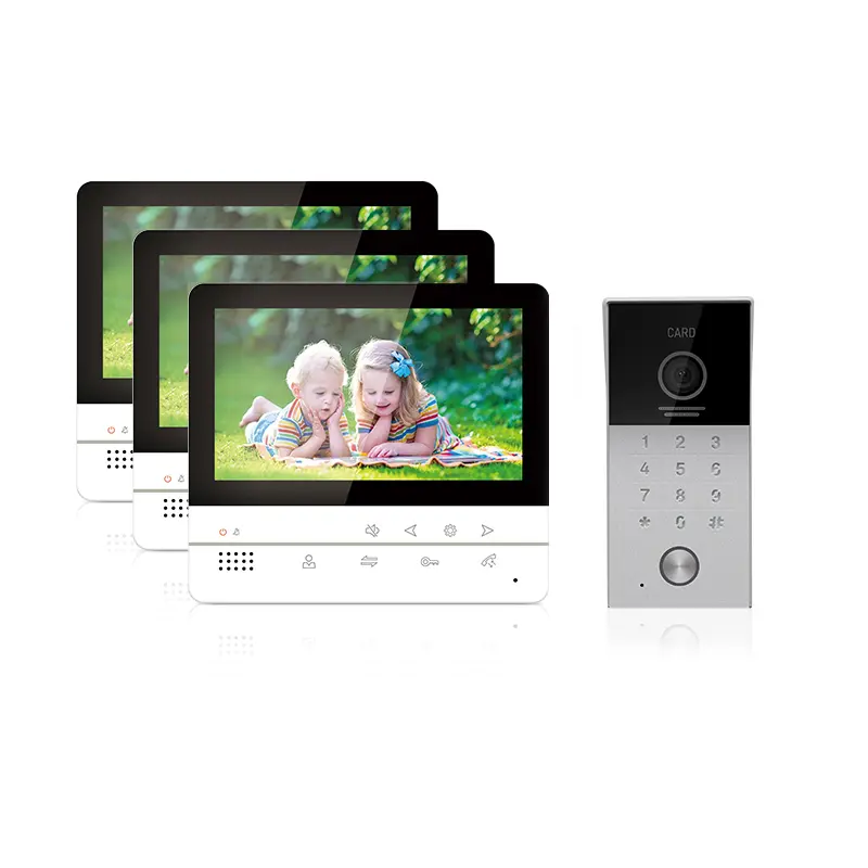 4 wire video intercom