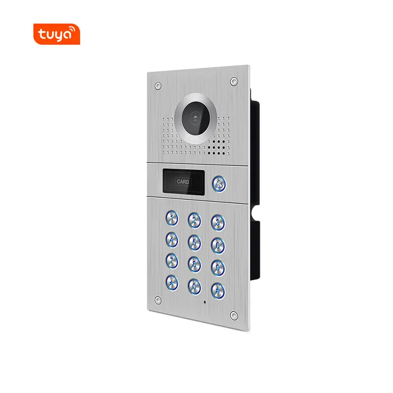 WiFi Video Door Phone with Stainless Steel Keypad Door Station