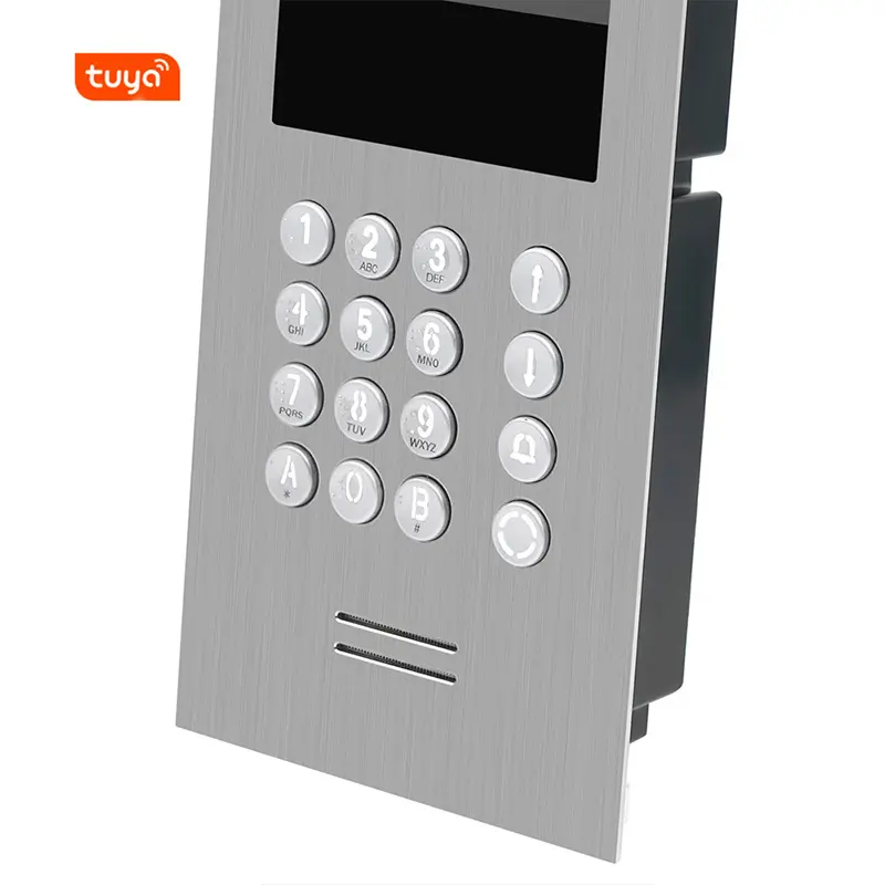 Stainless Steel IP Video Door Entry System For Apartment