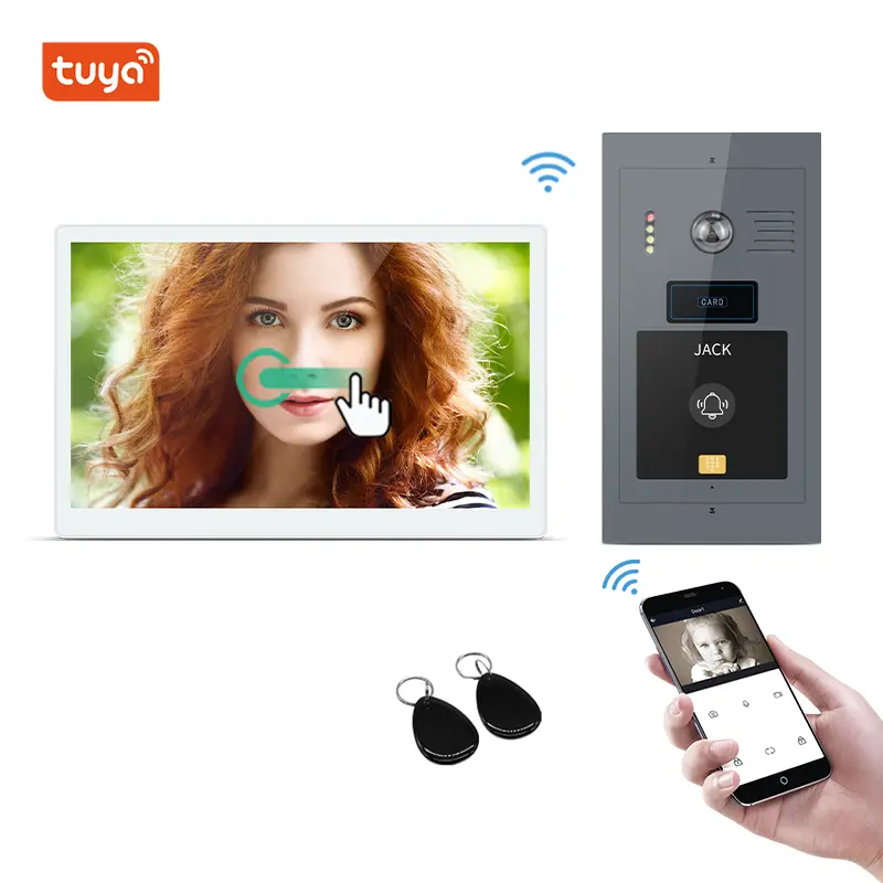 2MP IP video intercom system for single house or apartment