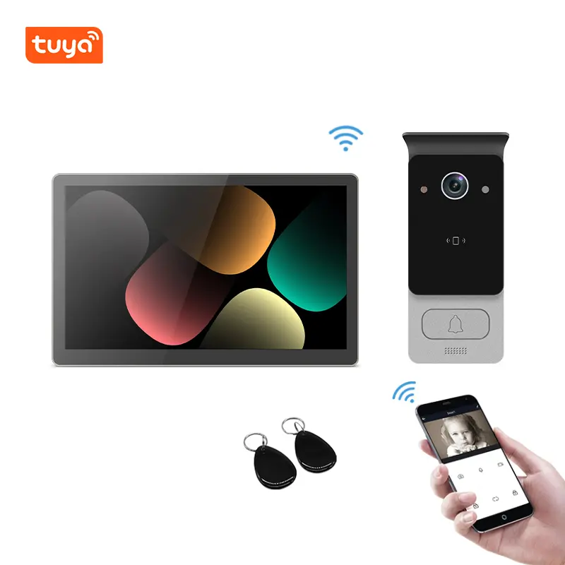 DIY IP Doorphone Kit For Single House with RFID