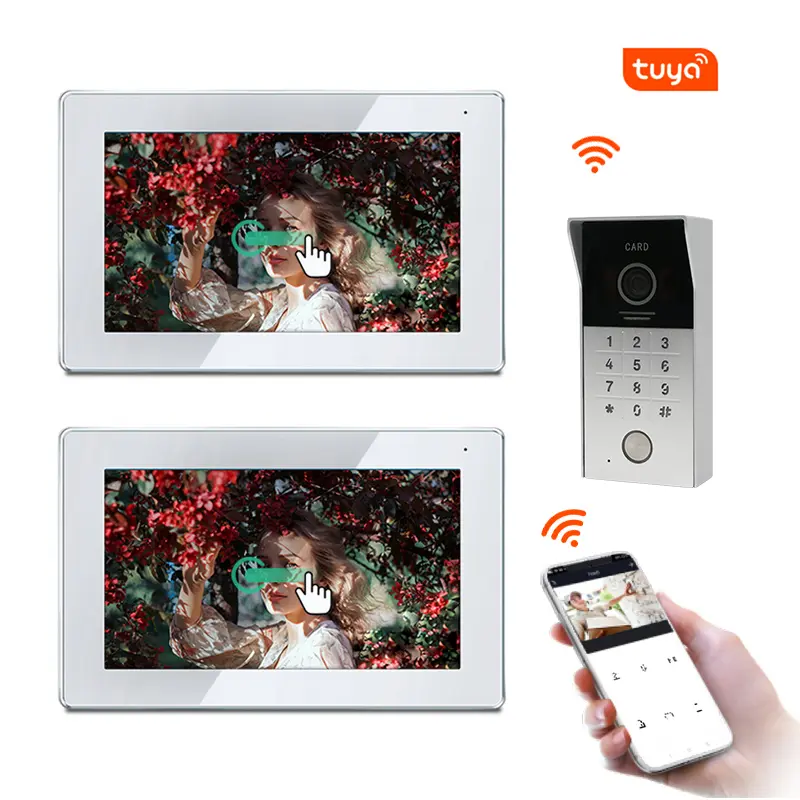 WiFi Video Door Phone-Works with Smartphone