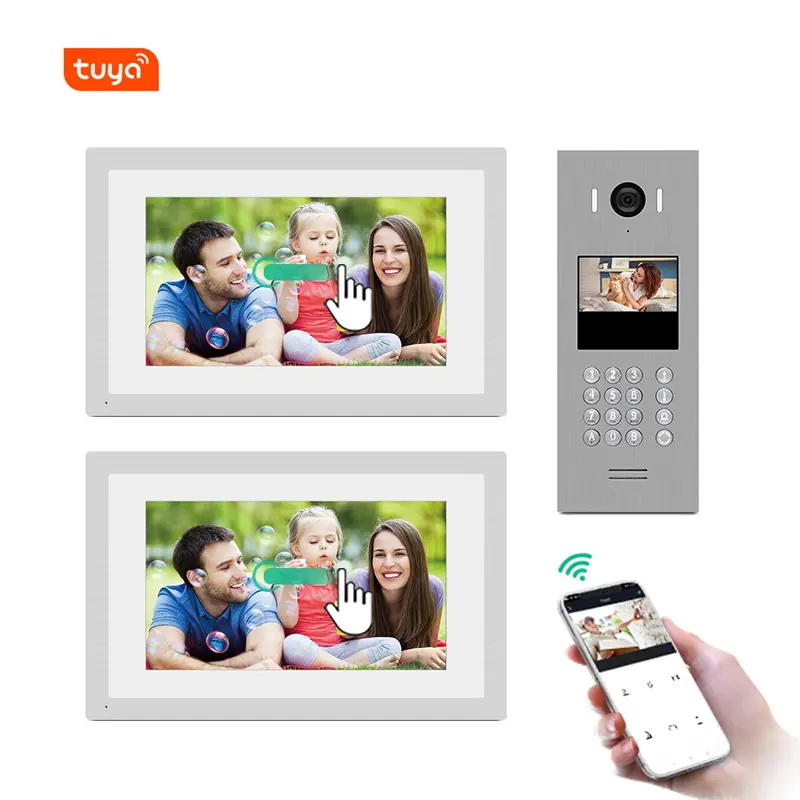 Braille keypad IP Video Door Entry System For Apartment