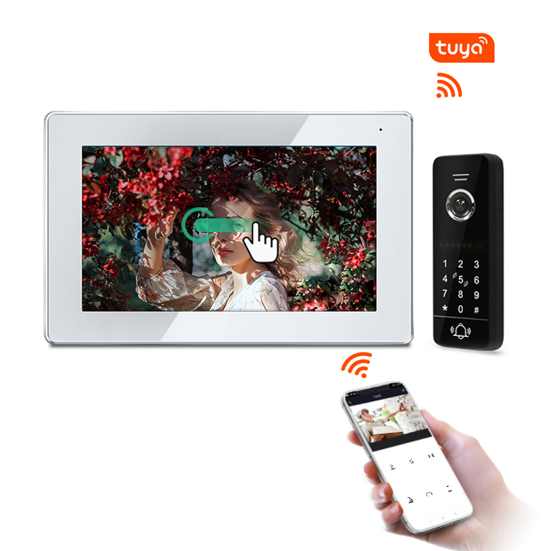 WiFi Video Door PhoneWorks with Smartphone by App Tuya