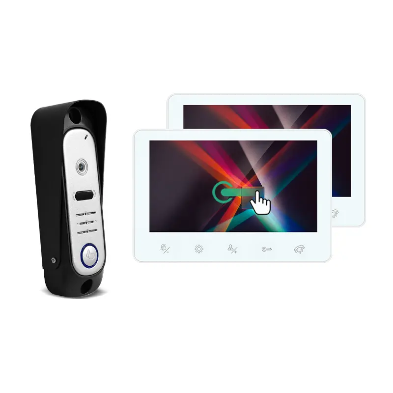 Factory 4wire video door phone intercom kit
