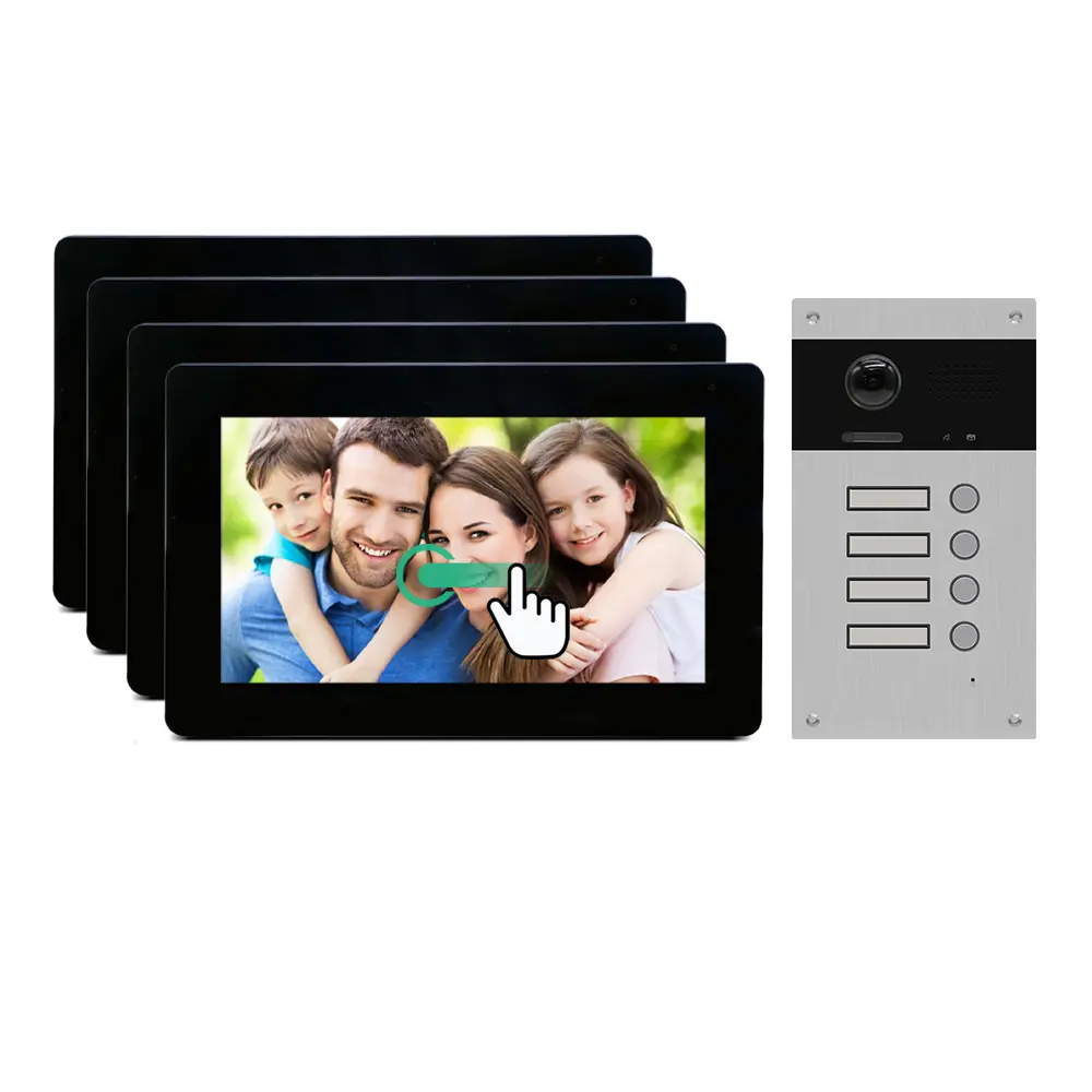 4 wire video door phone