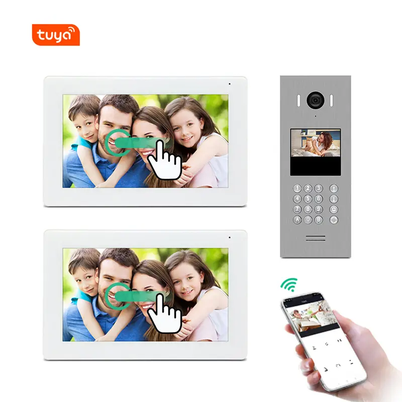 Stainless Steel IP Video Door Entry System For Apartment