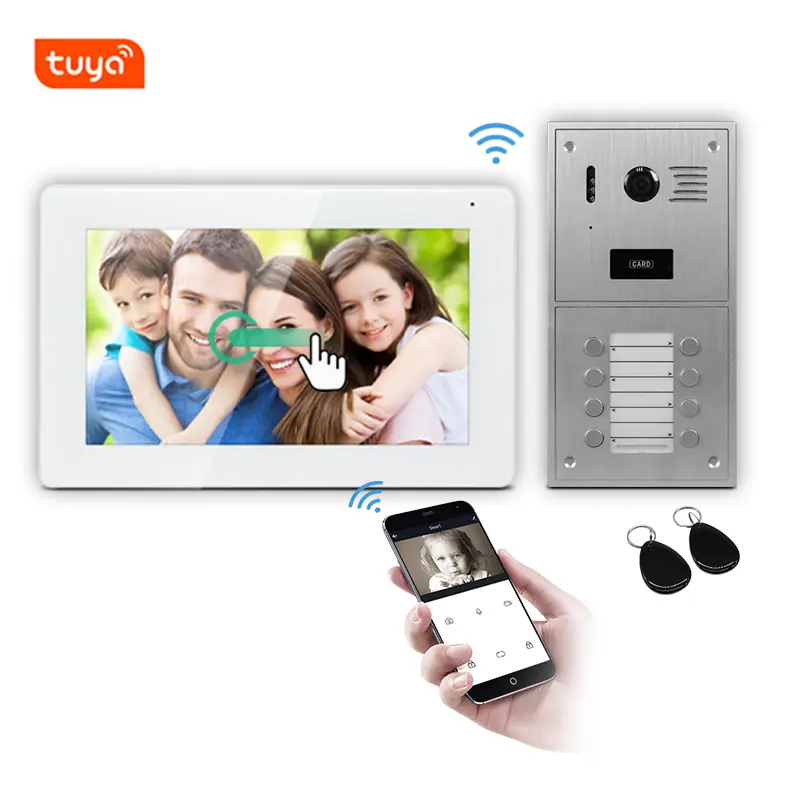 Smart lP Video Door Phone System For Apartment