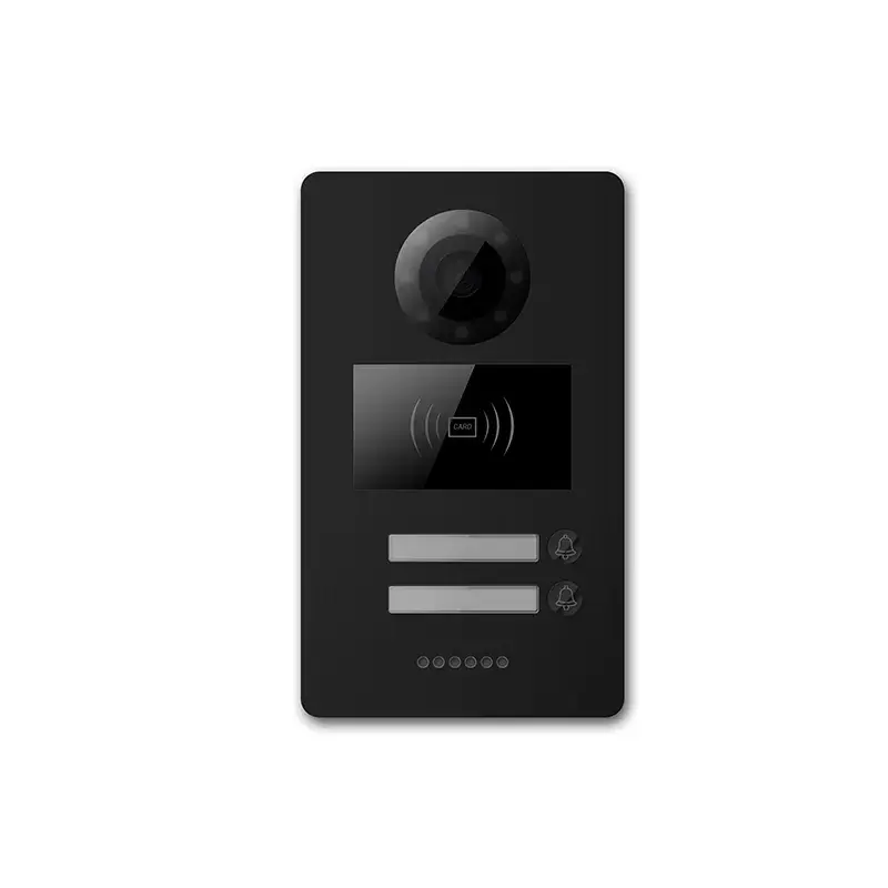 2wire BUS video door phone intercom smart doorbell interphone with IC card unlock control