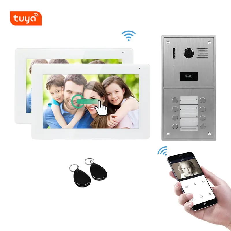Smart lP Video Door Phone System For Apartment